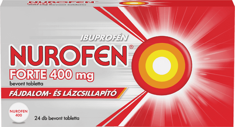 Nurofen Forte 400mg bevont tabletta, 24db-os kiszerelés
